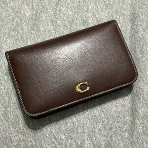 Coach Wallet in Maple